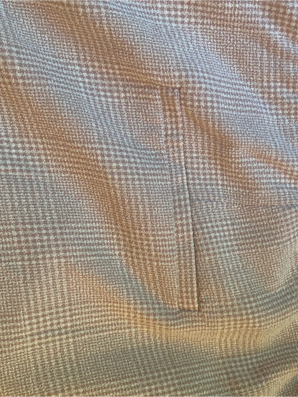 Haven + Blair London Plus Size 1X Plaid Wide Leg Trousers NWT – Quiet Luxury - Picture 8 of 10